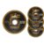 Disco Desbaste Metal 115mm x5mm x 22mm 4.1/2 Pol Kit 04 Peças The Black Tools