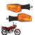 Pisca Seta Moto Suzuki Yes 125 Laranja Par