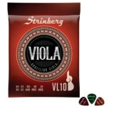 Encordoamento Cordas Para Viola Caipira  Strinberg Vl10