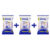 Kit 3 Lenços Umedecidos Coperalcool Bacfree 50un 70°