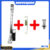 Kit Cavalete Lateral Pezinho Titan 150/160 Fan 125/150/160 Cromado Apoio Moto + Mola + Parafuso