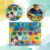 Kit Educativo Disney Quebra Cabeça Aprendizado Desenvolvendo e Brincando com Números e Letras