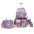 Kit Mochila Crosswave Com Estojo + Lancheira Estampa Divertida