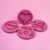 kit carimbos 5cm ROSA PAIXÃO Blue Star para pastas e massas OFF
