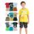 Kit Sortido 10 Peças de Roupas Infantil Menino Verão (5 Camisetas + 5 Bermudas) ou Kit 6 Peças Infantil Bebê Menino