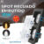 Kit 4 Spot Embutido Recuado Led 10W Duplo Preto e Branco Iluminação Branco Luz Fria e Quente Bivolt