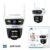 Câmera Externa Lente Dupla WiFi HD à Prova D’água Zoom Digital Detecção de Movimento Durawell