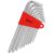 Jogo Chave Torx T10 a T50 MTX Longas com Furo Guia 9pç