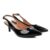 Scarpin Vizzano Salto Baixo Bico Fino Slingback Verniz