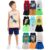 Kit 10 Peças de Conjunto Regata para Meninos ou Kit 6 Peças de Conjunto Regata Infantil Menino