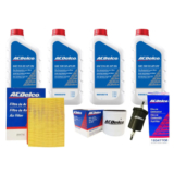 Kit Troca De Óleo 5w30 Semi  E Filtros Classic/agile Acdelco/gm