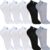 Kit 10 Pares Meias Cano Curto Baixo Lupo Original Algodão Masculino Feminina Soquete Academia