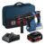 Kit Martelete Rompedor Bosch GBH 187 LI + Bateria 4 Ah + Bolsa + Carregador