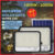 Kit 3 Holofote Solar Refletor Led 2000W ou 1000w Prova D’àgua C/placa Solar para ambientes externos