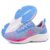 Tênis Kappa Pulse Feminino Original Azul Rosa Casual Confortável Macio