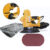 Lixadeira de Parede Profissional Menegotti MLP-800H 800W 110/220V Amarela