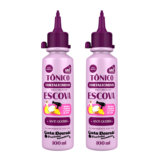 Kit 2 Tônicos Capilares Gota Dourada –  Fortalecimento de Cabelos – Escova