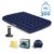 Colchão Inflável Suporta 300kg Casal Camping Praia + Bomba de Ar Manual Bestway