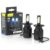 Kit Lâmpada Super Led Tech One Code 8000K H1 H3 H4 H7 H11 H16 H27 HB3 HB4 com chip CSP 48W