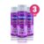 Kit 3 Condicionador Hidratante Beijinhos Uva 300ml Belkit