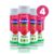 Kit 4 Shampoo Hidratante Beijinhos Melancia 300ml Belkit