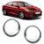 Par Aro Moldura Milha Fluence 2010 2011 2012 2013 Cromado