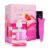 Kit 2 Itens Gel Aromatizante Beijável Íntimo Sabor Morango 240g + Vibrador Golfinho Swiss Beauty Belkit