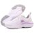 Tênis Kappa Drive Feminino Original Branco Lilás Corrida Academia Confortável