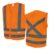 Colete Refletivo Sem Bolso Liso Laranja Steelflex