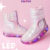 Tênis Infantil Menina Cano Alto Led Botinha Feminina Camin Antiderrapante Fashion
