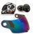 Viseira Camaleão Polivisor P/ Capacete Pro Tork 788 Evolution G8 + Botões Laterais