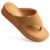 Tamanco Vizzano Feminino Plataforma Flat 6492-319 Acolchoado Caramelo