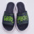 Chinelo Slide Infantil Menino Kidy Fly Flat Gato Galáctico Neon Anatômico Calce Fácil Super Leve
