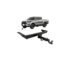 Moldura Grade do Milha Yaris 2023 Sem Furo Milha Preto Liso