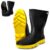 Bota Impermeável Borracha Galocha S/ Forro Chuva Moto Nove54