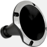 Corneta Hl 1125 Aba Lisa Corneta Rosca 1 Polegada Preto Cone Para Driver