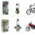 Lâmpada Farol Led 6500k Efeito Xenon Strobo Unidade Encaixe H4 e M5