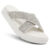 Sandália Vizzano Papete Rasteira Strass Tira Grossa 6459-122 Branco Off-White
