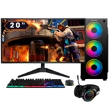 PC Gamer  BluePC FIRE Ryzen 7 5700G, 32GB, Radeon VEGA, SSD 512GB, 500W, Monitor 20″  – PG2E-1028FI