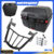 Bagageiro CB 300 Aço Preto + Bau Bauleto Stoned Tracker 35 Litros Moto 2004 A 2008 Bag Cargas