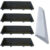 Kit c 4 Molde Plastico Pingadeira Forma Matriz Plastica p Reborde Capa de Muro Chapéu 60x23x5