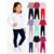 Kit 12 Peças Conjunto Blusa Manga longa e Legging Menina Infantil Cotton ou 8 Peças de Roupa Infantil Bebe Meia Estação