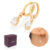 Brinco Argola Banhado a Ouro 18k Com Zircônias 527237