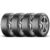 Kit 4 Pneus 195/55R15 Continental UltraContact 85H