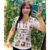 Camisetas-T-shirt-Blusas-Camisa Cuidadora de idosos Feminina-Adulta