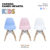 KIDS Cadeira Eames Infantil – Cores Diversas