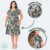 Vestido Feminino Plus Size Midi Malha Fria Soltinho Moda Premium