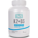 Vitamina D3 2000ui + Vitamina K2 120mcg + Colágeno Tipo II 40mg – Fórmula Avançada – 60 Cápsulas