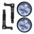 Roda Lateral Elleven Bike Aro 16 – 24 Reforçada Emborrachada