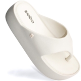 Melissa Free Platform Thong Chinelo Original Casual 36088 Bege
